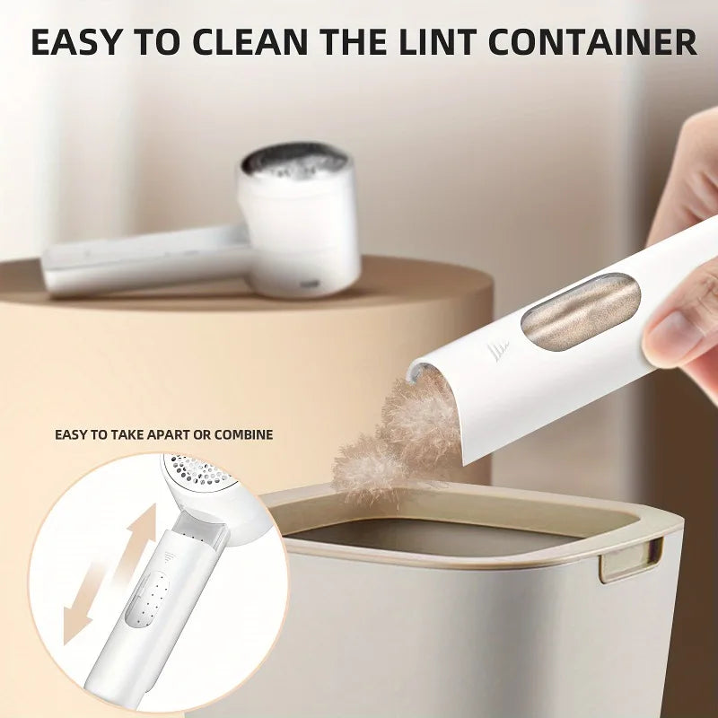 Electric Lint Remover USB Rechargable Cloth Fabric Shaver Fluff Pellet Remove Machine for Clothes Sweater Hairball Trimmer